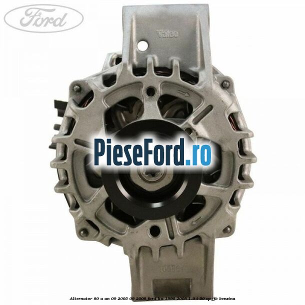 Alternator 80 A an 09/2005-09/2008 Ford Ka 1996-2008 1.3 i 50 cp JJB benzina
