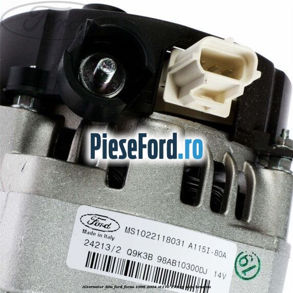 Alternator 80A Ford Focus 1998-2004 ST170 173 cp ALDA benzina