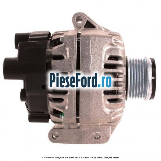 Alternator 90A Ford Ka 2009-2016 1.3 TDCi 75 cp 169A1000, FD4 diesel
