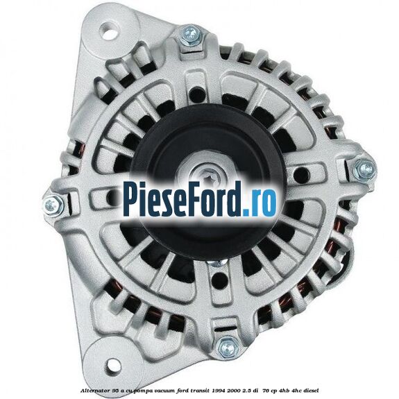 Alternator 95 A cu pompa vacuum Ford Transit 1994-2000 2.5 DI  76 cp 4HB, 4HC diesel