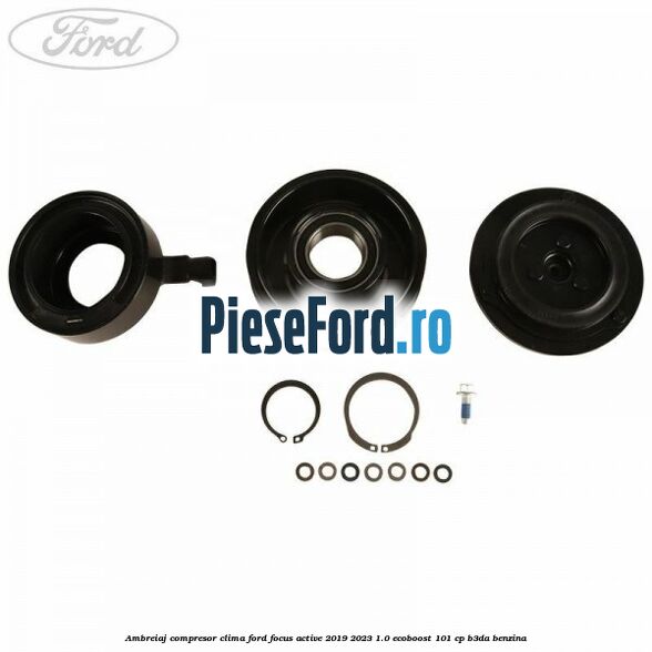 Ambreiaj compresor clima Ford Focus Active 2019-2023 1.0 EcoBoost 101 cp B3DA benzina