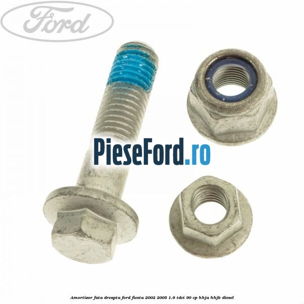 Amortizor fata dreapta Ford Fiesta 2002-2005 1.6 TDCi 90 cp Amortizor fata dreapta Ford Fiesta 2002-2005 1.6 TDCi 90 cp HHJA, HHJB diesel