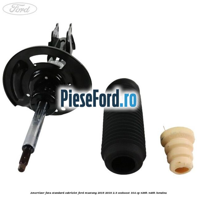 Amortizor fata standard cabriolet Ford Mustang 2015-2018 2.3 EcoBoost 314 cp N38H, N48H benzina