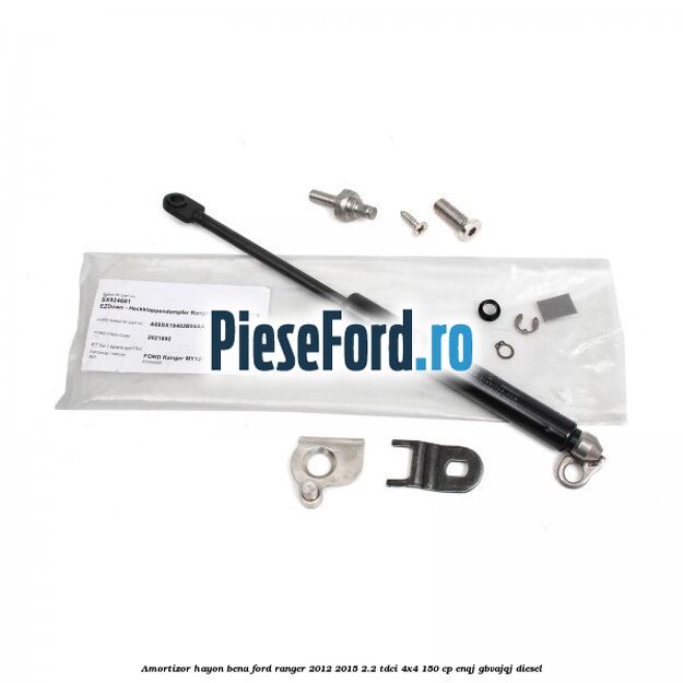 Amortizor hayon bena Ford Ranger 2012-2015 2.2 TDCi 4x4 150 cp ENQJ, GBVAJQJ diesel
