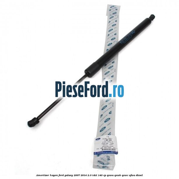 Amortizor hayon Ford Galaxy 2007-2014 2.0 TDCi 140 cp QXWA, QXWB, QXWC, UFWA diesel