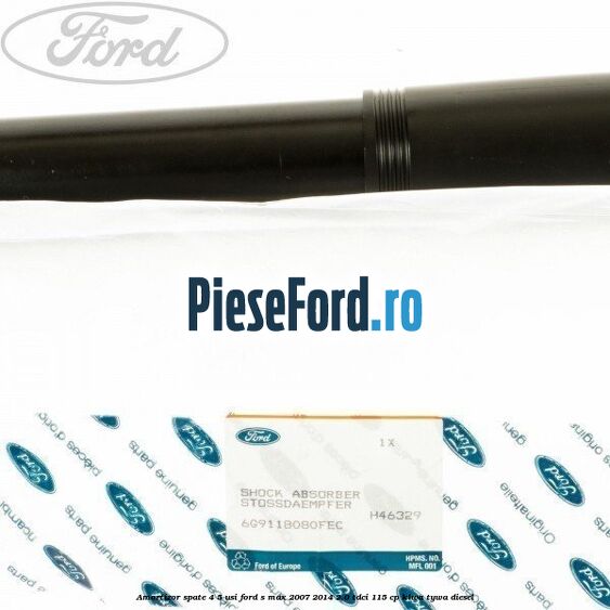 Amortizor spate 4/5 usi Ford S-Max 2007-2014 2.0 TDCi 115 cp KLWA, TYWA diesel