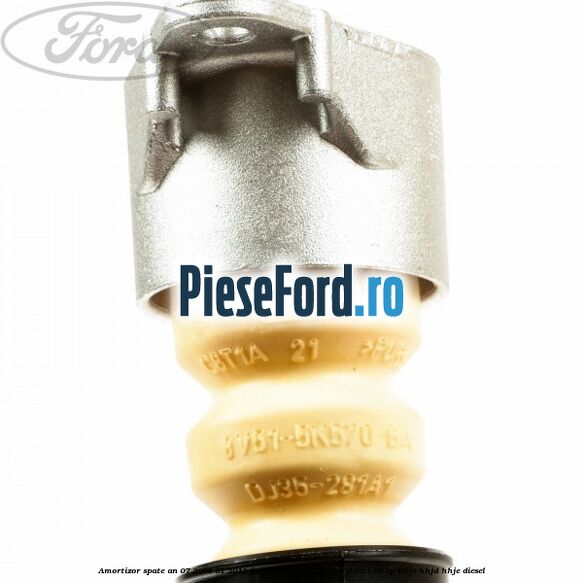 Amortizor spate an 07/2008-01/2011 Ford Fiesta 2008-2012 1.6 TDCi 90 cp HHJC, HHJD, HHJE diesel