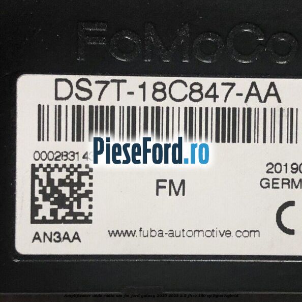 Amplificator unde radio AM/FM Ford Galaxy 2015-2023 2.5 FHEV 190 cp BGCA hybrid