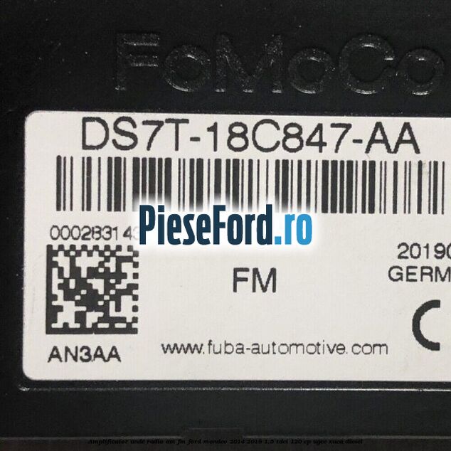 Amplificator unde radio AM/FM Ford Mondeo 2014-2018 1.5 TDCi 120 cp UGCC, XUCA diesel