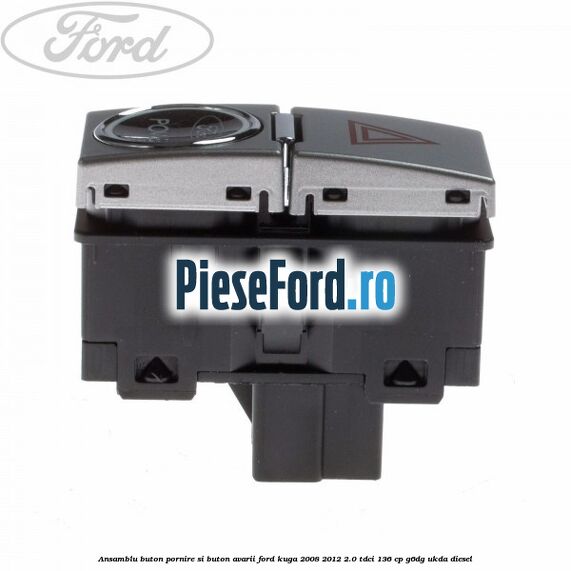 Ansamblu buton pornire si buton avarii Ford Kuga 2008-2012 2.0 TDCi 136 cp G6DG, UKDA diesel