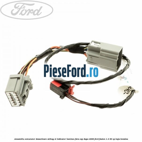 Ansamblu comutator dezactivare airbag si indicator luminos, fara ESP, dupa 2006 Ford Fusion 1.3 60 cp BAJA benzina