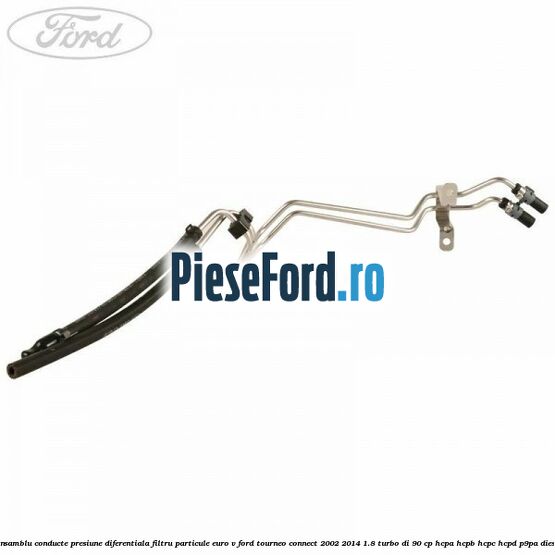 Ansamblu conducte presiune diferentiala filtru particule euro V Ford Tourneo Connect 2002-2014 1.8 Turbo Di 90 cp