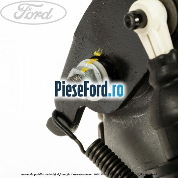 Ansamblu pedalier ambreiaj si frana Ford Tourneo Connect 2002-2014 1.8 Di 75 cp BHPA, P7PA, P7PB, R2PA diesel