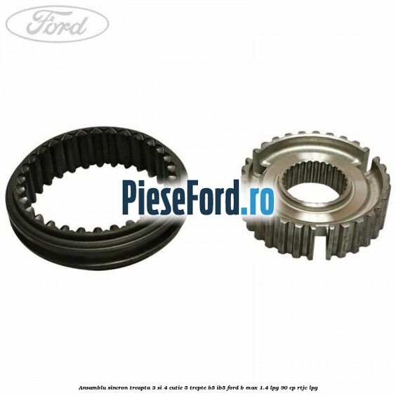 Ansamblu sincron treapta 3 si 4 cutie 5 trepte B5/IB5 Ford B-Max 1.4 LPG 90 cp RTJC LPG