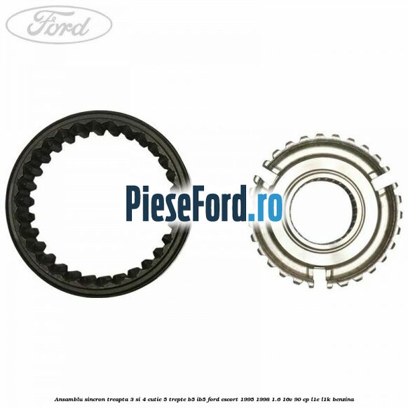 Ansamblu sincron treapta 3 si 4 cutie 5 trepte B5/IB5 Ford Escort 1995-1998 1.6 16V 90 cp L1E, L1K benzina