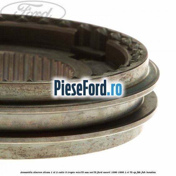 Ansamblu sincron viteza 1 si 2 cutie 5 trepte MTX75 sau VXT75 Ford Escort 1990-1995 1.4 75 cp F4B, FUH benzina