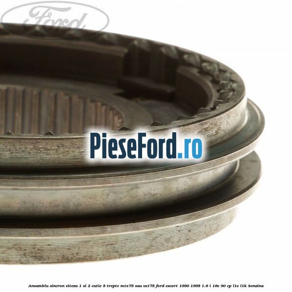 Ansamblu sincron viteza 1 si 2 cutie 5 trepte MTX75 sau VXT75 Ford Escort 1990-1995 1.6 i 16V 90 cp L1E, L1K benzina