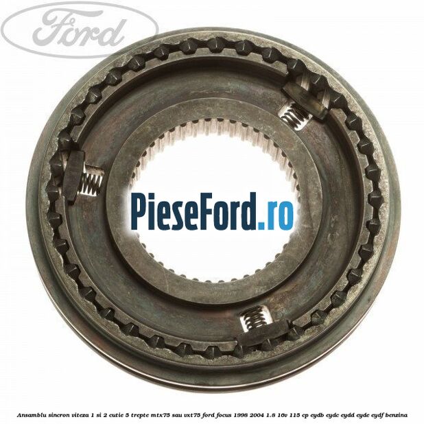 Ansamblu sincron viteza 1 si 2 cutie 5 trepte MTX75 sau VXT75 Ford Focus 1998-2004 1.8 16V 115 cp EYDB, EYDC, EYDD, EYDE, EYDF benzina