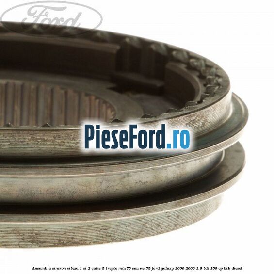 Ansamblu sincron viteza 1 si 2 cutie 5 trepte MTX75 sau VXT75 Ford Galaxy 2000-2006 1.9 TDI 150 cp BTB diesel
