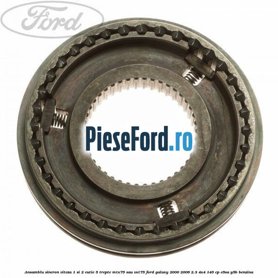 Ansamblu sincron viteza 1 si 2 cutie 5 trepte MTX75 sau VXT75 Ford Galaxy 2000-2006 2.3 4x4 145 cp E5SA, Y5B benzina