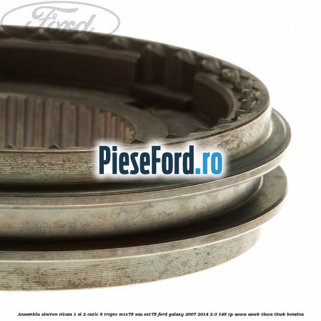Ansamblu sincron viteza 1 si 2 cutie 5 trepte MTX75 sau VXT75 Ford Galaxy 2007-2014 2.0 145 cp AOWA, AOWB, TBWA, TBWB benzina