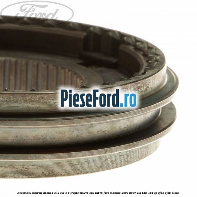 Ansamblu sincron viteza 1 si 2 cutie 5 trepte MTX75 sau VXT75 Ford Mondeo 2000-2007 2.2 TDCi 155 cp QJBA, QJBB diesel