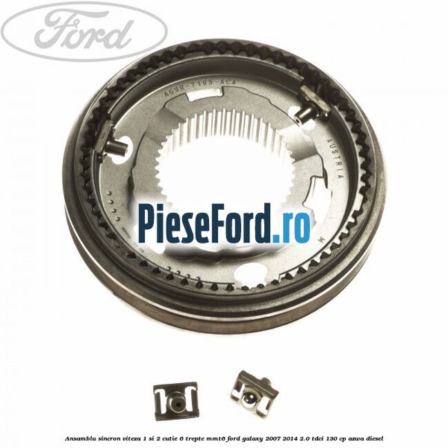 Ansamblu sincron viteza 1 si 2 cutie 6 trepte MMT6 Ford Galaxy 2007-2014 2.0 TDCi 130 cp Ansamblu sincron viteza 1 si 2 cutie 6 trepte MMT6 Ford Galaxy 2007-2014 2.0 TDCi 130 cp AZWA diesel
