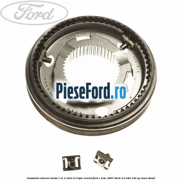 Ansamblu sincron viteza 1 si 2 cutie 6 trepte MMT6 Ford S-Max 2007-2014 2.0 TDCi 163 cp TXWA diesel