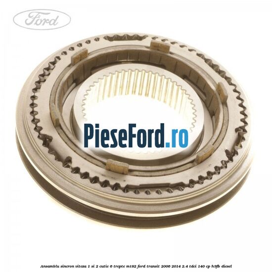 Ansamblu sincron viteza 1 si 2 cutie 6 trepte MT82 Ford Transit 2006-2014 2.4 TDCi 140 cp H9FB diesel