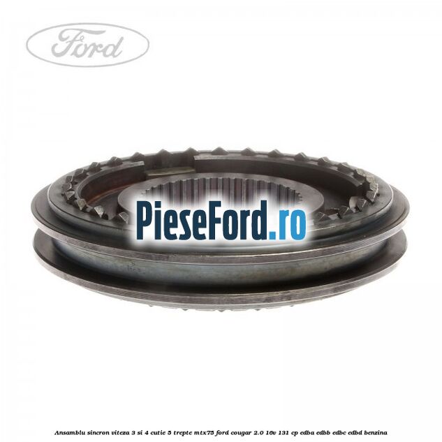 Ansamblu sincron viteza 3 si 4 cutie 5 trepte MTX75 Ford Cougar 2.0 16V 131 cp EDBA, EDBB, EDBC, EDBD benzina