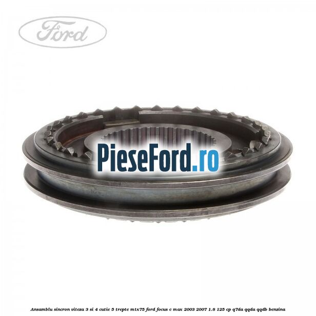 Ansamblu sincron viteza 3 si 4 cutie 5 trepte MTX75 Ford Focus C-Max 2003-2007 1.8 125 cp Q7DA, QQDA, QQDB benzina