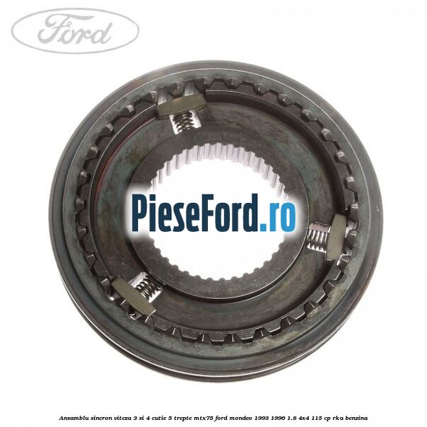 Ansamblu sincron viteza 3 si 4 cutie 5 trepte MTX75 Ford Mondeo 1993-1996 1.8 4x4 115 cp RKA benzina