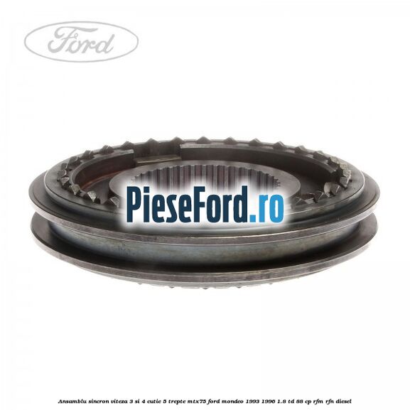 Ansamblu sincron viteza 3 si 4 cutie 5 trepte MTX75 Ford Mondeo 1993-1996 1.8 TD 88 cp RFM, RFN diesel