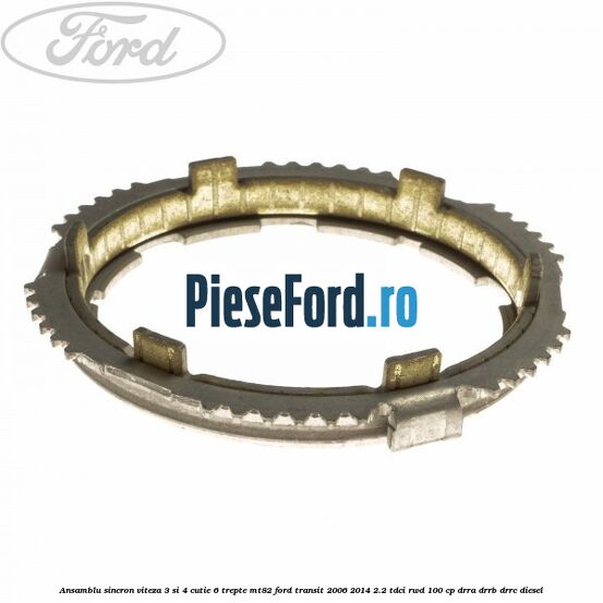 Ansamblu sincron viteza 3 si 4 cutie 6 trepte MT82 Ford Transit 2006-2014 2.2 TDCi RWD 100 cp DRRA, DRRB, DRRC diesel