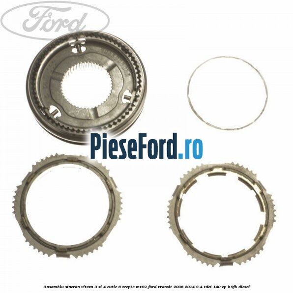 Ansamblu sincron viteza 3 si 4 cutie 6 trepte MT82 Ford Transit 2006-2014 2.4 TDCi 140 cp Ansamblu sincron viteza 3 si 4 cutie 6 trepte MT82 Ford Transit 2006-2014 2.4 TDCi 140 cp H9FB diesel