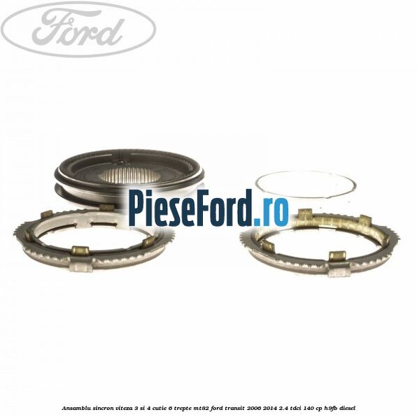 Ansamblu sincron viteza 3 si 4 cutie 6 trepte MT82 Ford Transit 2006-2014 2.4 TDCi 140 cp Ansamblu sincron viteza 3 si 4 cutie 6 trepte MT82 Ford Transit 2006-2014 2.4 TDCi 140 cp H9FB diesel