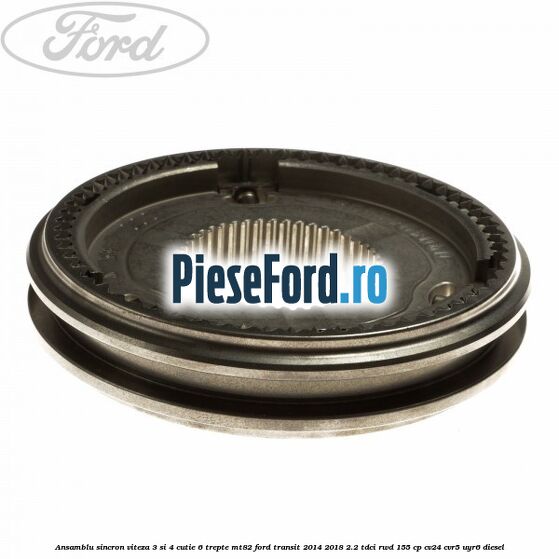 Ansamblu sincron viteza 3 si 4 cutie 6 trepte MT82 Ford Transit 2014-2018 2.2 TDCi RWD 155 cp CV24, CVR5, UYR6 diesel