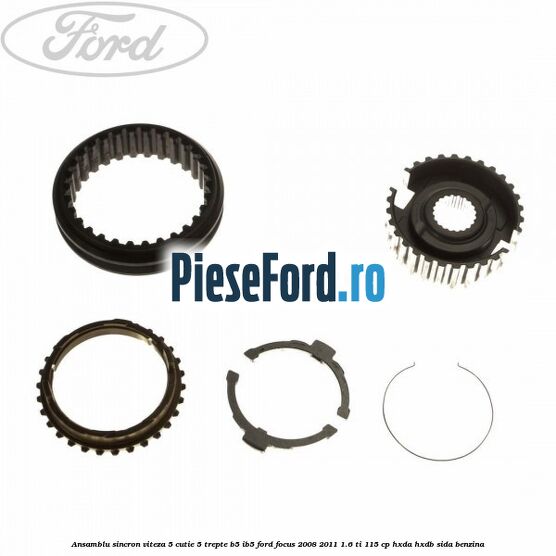 Ansamblu sincron viteza 5 cutie 5 trepte B5/IB5 Ford Focus 2008-2011 1.6 Ti 115 cp HXDA, HXDB, SIDA benzina