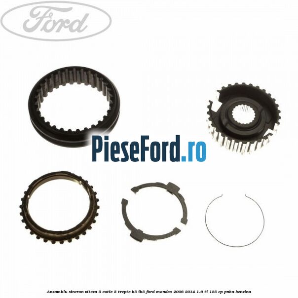 Ansamblu sincron viteza 5 cutie 5 trepte B5/IB5 Ford Mondeo 2008-2014 1.6 Ti 125 cp Ansamblu sincron viteza 5 cutie 5 trepte B5/IB5 Ford Mondeo 2008-2014 1.6 Ti 125 cp PNBA benzina