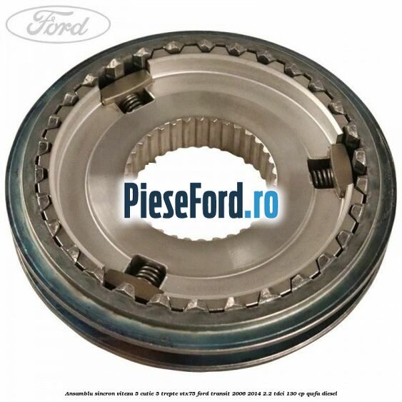 Ansamblu sincron viteza 5 cutie 5 trepte VTX75 Ford Transit 2006-2014 2.2 TDCi 130 cp Ansamblu sincron viteza 5 cutie 5 trepte VTX75 Ford Transit 2006-2014 2.2 TDCi 130 cp QWFA diesel