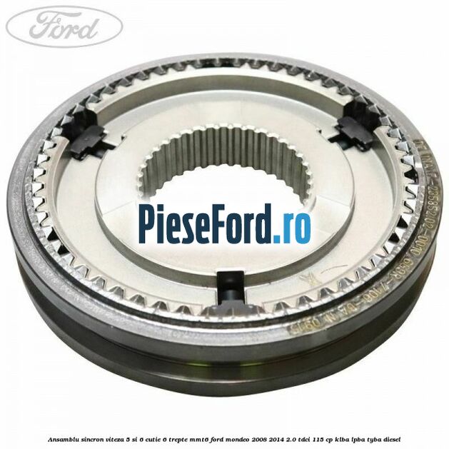 Ansamblu sincron viteza 5 si 6 cutie 6 trepte MMT6 Ford Mondeo 2008-2014 2.0 TDCi 115 cp KLBA, LPBA, TYBA diesel