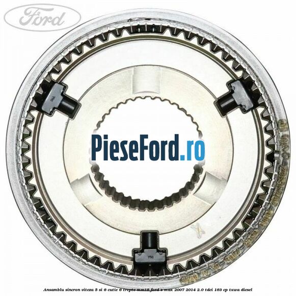 Ansamblu sincron viteza 5 si 6 cutie 6 trepte MMT6 Ford S-Max 2007-2014 2.0 TDCi 163 cp Ansamblu sincron viteza 5 si 6 cutie 6 trepte MMT6 Ford S-Max 2007-2014 2.0 TDCi 163 cp TXWA diesel