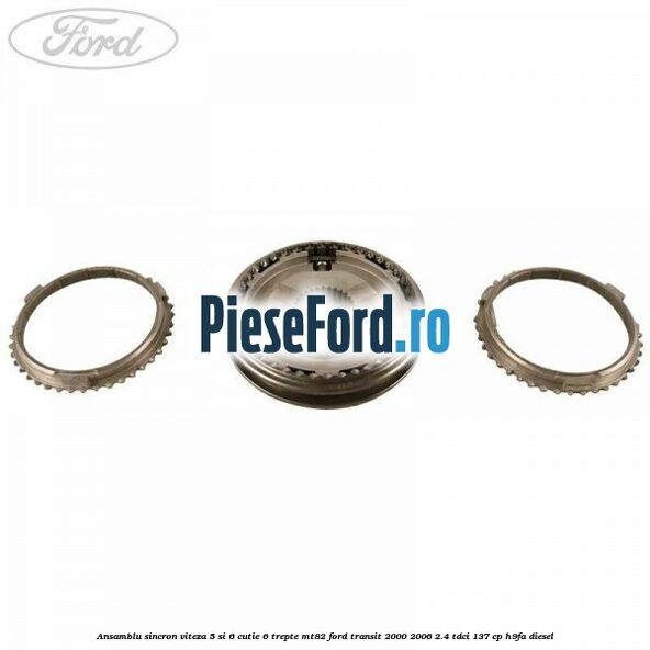Ansamblu sincron viteza 5 si 6 cutie 6 trepte MT82 Ford Transit 2000-2006 2.4 TDCi 137 cp H9FA diesel