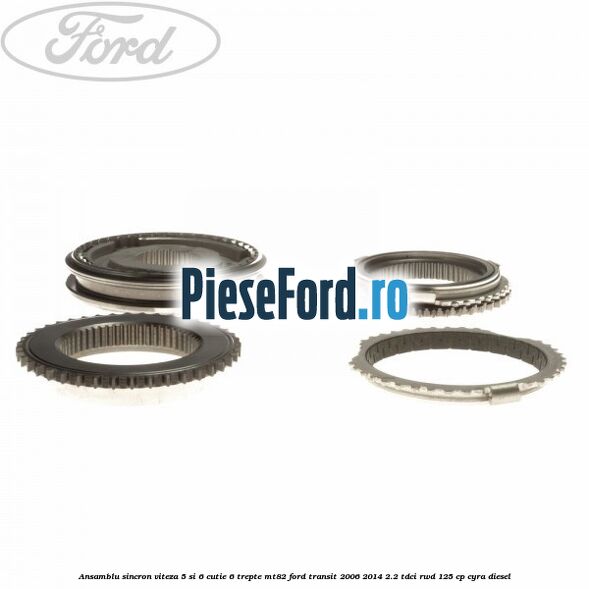 Ansamblu sincron viteza 5 si 6 cutie 6 trepte MT82 Ford Transit 2006-2014 2.2 TDCi RWD 125 cp CYRA diesel