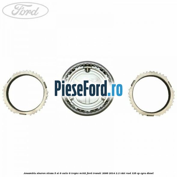 Ansamblu sincron viteza 5 si 6 cutie 6 trepte MT82 Ford Transit 2006-2014 2.2 TDCi RWD 125 cp CYRA diesel