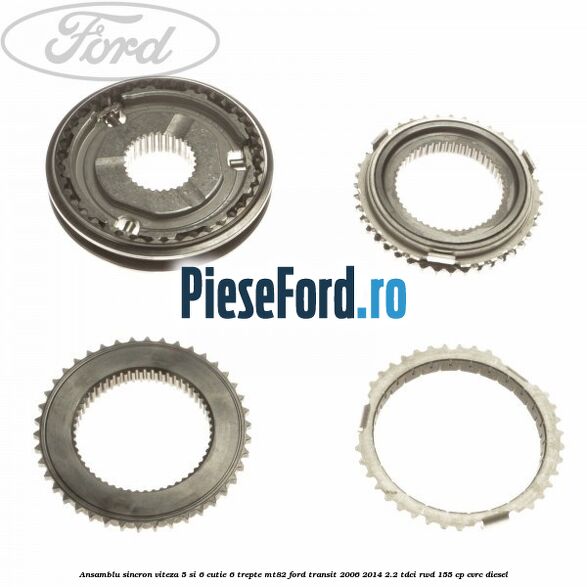 Ansamblu sincron viteza 5 si 6 cutie 6 trepte MT82 Ford Transit 2006-2014 2.2 TDCi RWD 155 cp CVRC diesel