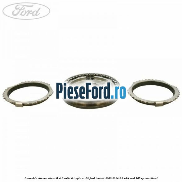 Ansamblu sincron viteza 5 si 6 cutie 6 trepte MT82 Ford Transit 2006-2014 2.2 TDCi RWD 155 cp CVRC diesel