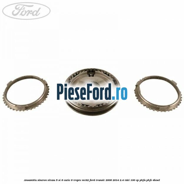 Ansamblu sincron viteza 5 si 6 cutie 6 trepte MT82 Ford Transit 2006-2014 2.4 TDCi 100 cp PHFA, PHFC diesel
