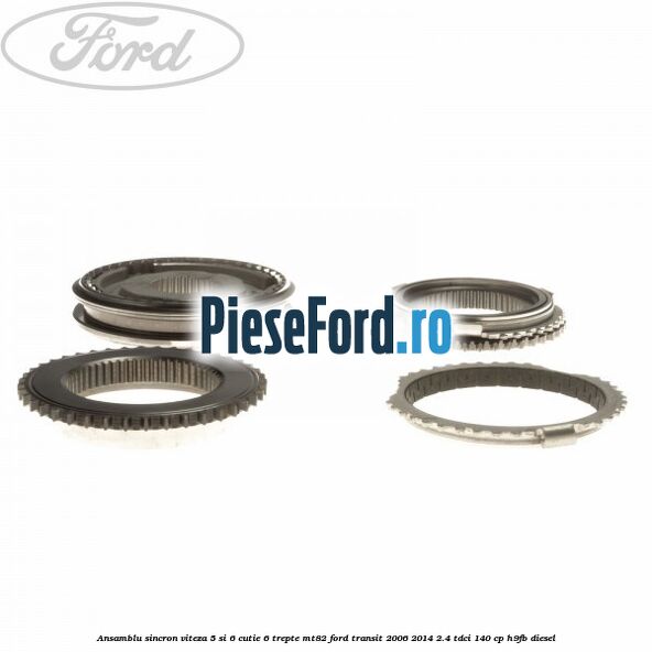 Ansamblu sincron viteza 5 si 6 cutie 6 trepte MT82 Ford Transit 2006-2014 2.4 TDCi 140 cp H9FB diesel