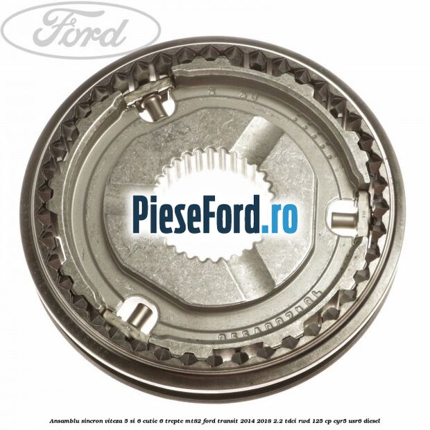 Ansamblu sincron viteza 5 si 6 cutie 6 trepte MT82 Ford Transit 2014-2018 2.2 TDCi RWD 125 cp CYR5, USR6 diesel